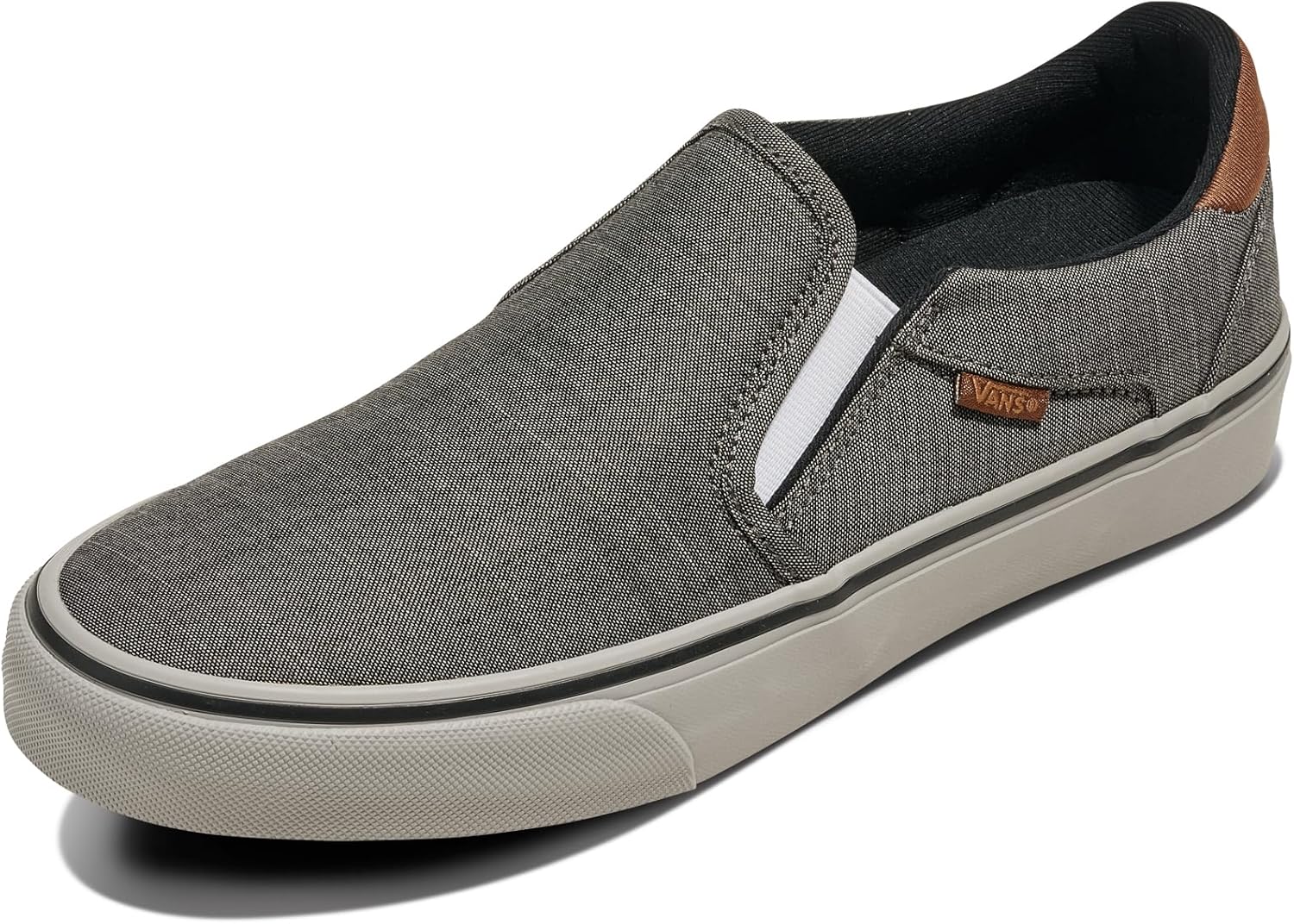 Мужские слипоны Vans Asher Deluxe, Удобные кроссовки для моды, прогулок и повседневной носки, коричневый
Мужские слипоны Vans Asher Deluxe, Удобные кроссовки для моды, прогулок и повседневной носки, коричневый