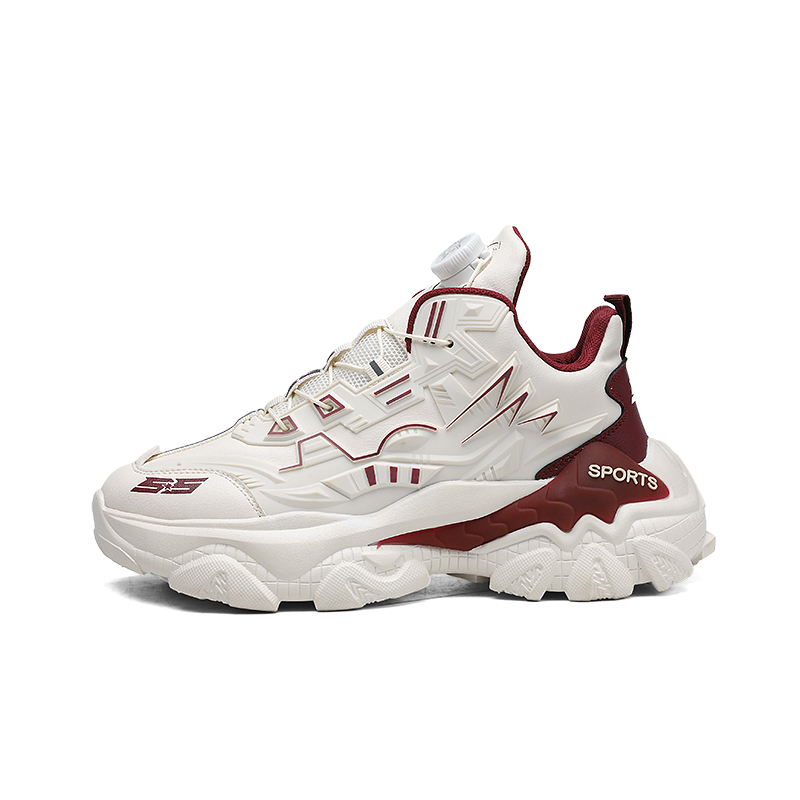 ПРЕДЛОЖЕНИЕ AITR. Нескользящее покрытие с увеличением роста. Низкие массивные кроссовки для мужчин OFFER-AITR, Beige Red
ПРЕДЛОЖЕНИЕ AITR. Нескользящее покрытие с увеличением роста. Низкие массивные кроссовки для мужчин OFFER-AITR, Beige Red