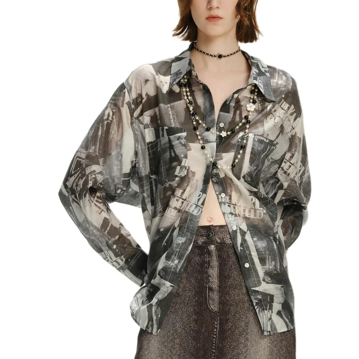 Футболка KARL LAGERFELD SS24 женская черно-белая KARL LAGERFELD / Karl Lagerfeld Jeans
Футболка KARL LAGERFELD SS24 женская черно-белая KARL LAGERFELD / Karl Lagerfeld Jeans