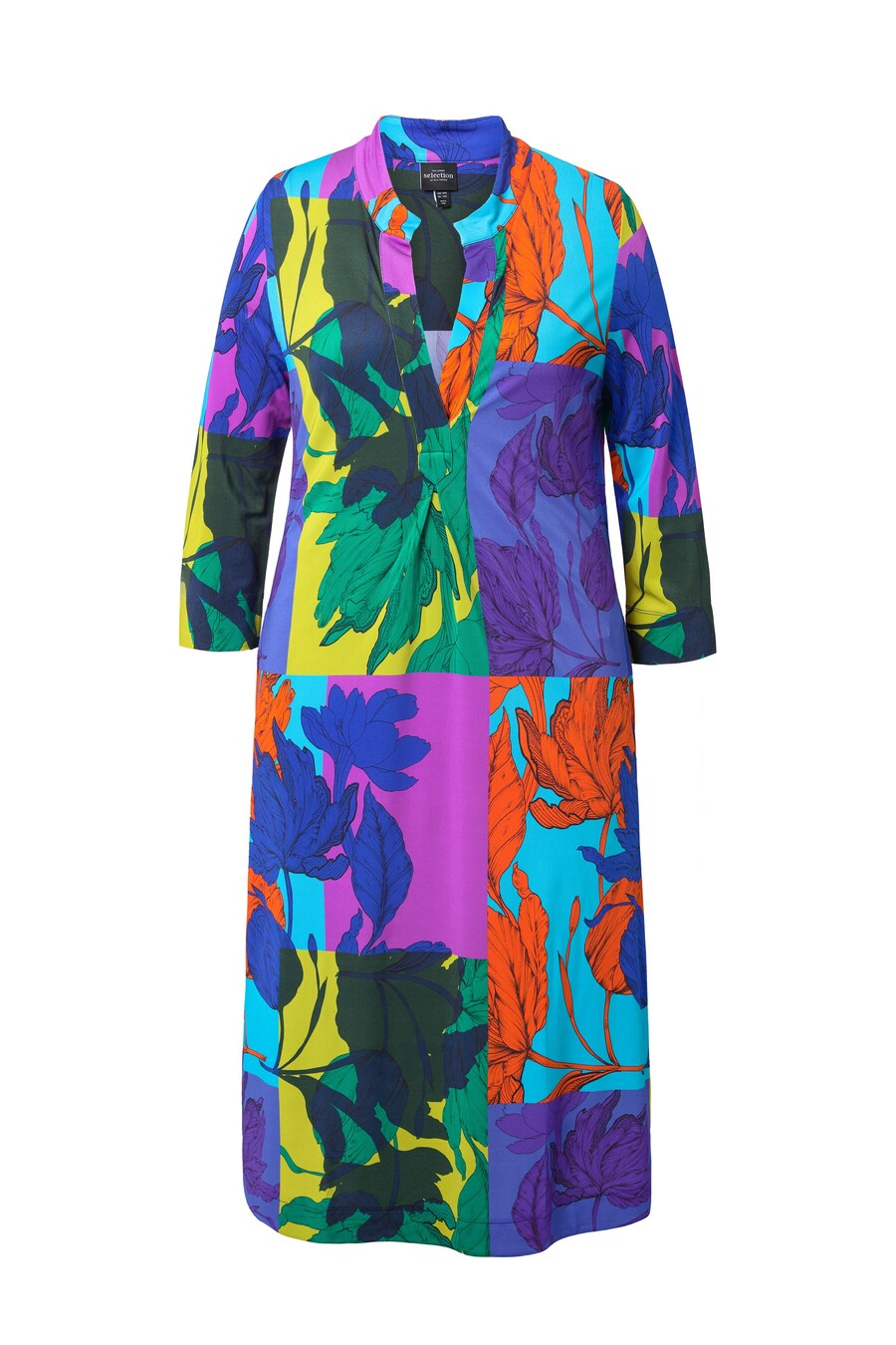 Миди платье Ulla Popken, Blue/Purple
Миди платье Ulla Popken, Blue/Purple