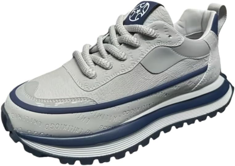 Модные мужские кроссовки большого размера с удобной толстой подошвой, дышащей тонкой подкладкой и противоскользящей упругой подошвой. Подходят для повседневного использования и тренировок Clolinde, белый/синий
Модные мужские кроссовки большого размера с удобной толстой подошвой, дышащей тонкой подкладкой и противоскользящей упругой подошвой. Подходят для повседневного использования и тренировок Clolinde, белый/синий