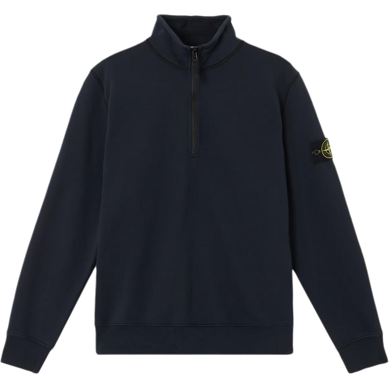 Свитшот с логотипом и молнией до половины STONE ISLAND, синий
Свитшот с логотипом и молнией до половины STONE ISLAND, синий