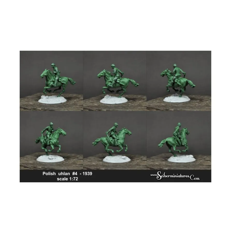 Польские уланы, комплект № 4, 1939 г., Historical Miniatures - Polish (1:72) (Scibor Monstrous Miniatures)
Польские уланы, комплект № 4, 1939 г., Historical Miniatures - Polish (1:72) (Scibor Monstrous Miniatures)