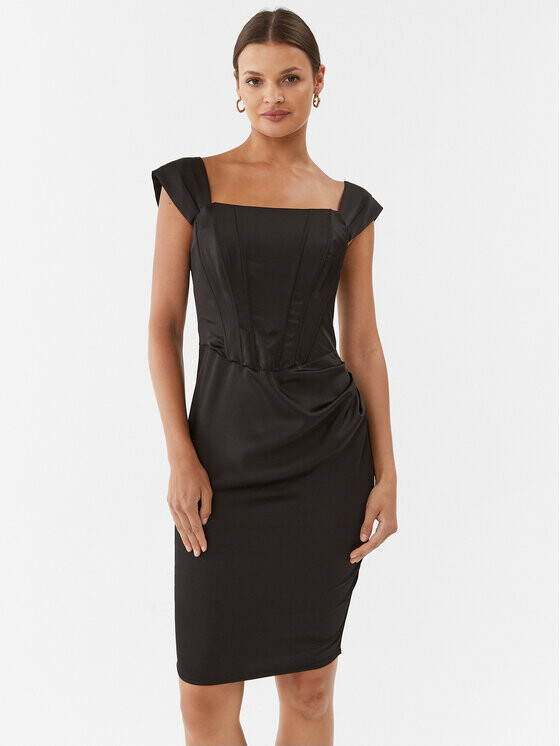 Коктейльное платье узкого кроя Rinascimento, черный
Коктейльное платье узкого кроя Rinascimento, черный