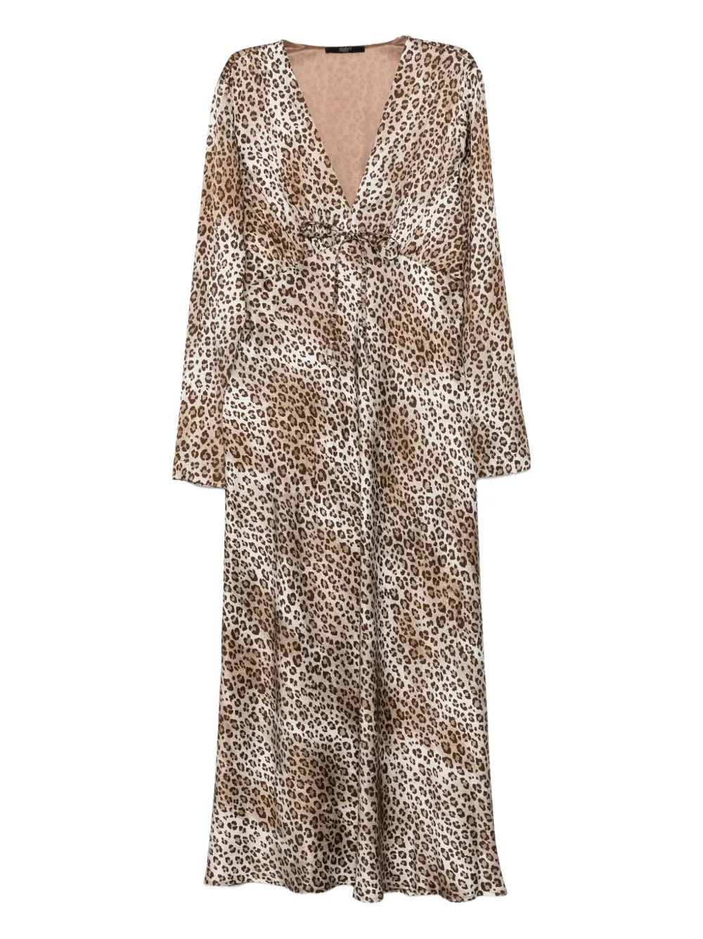 Платье с леопардовым принтом и V-образным вырезом Seventy, коричневый
Платье с леопардовым принтом и V-образным вырезом Seventy, коричневый