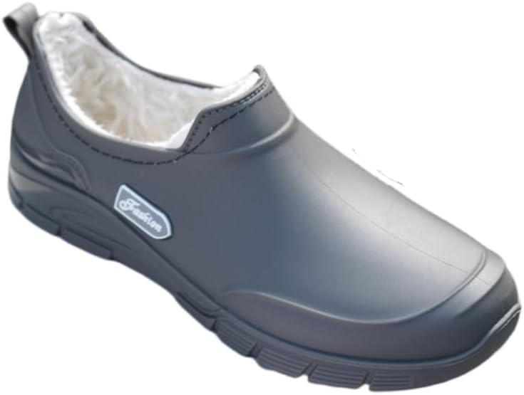 Мужские короткие резиновые сапоги - водоотталкивающие и противоскользящие, для курьеров и работы на кухне Hoalox, серый
Мужские короткие резиновые сапоги - водоотталкивающие и противоскользящие, для курьеров и работы на кухне Hoalox, серый