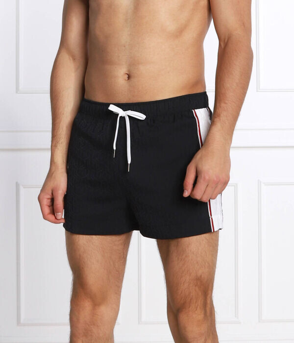 Шорты мужские Tommy Hilfiger пляжные с лампасами, черный
Шорты мужские Tommy Hilfiger пляжные с лампасами, черный