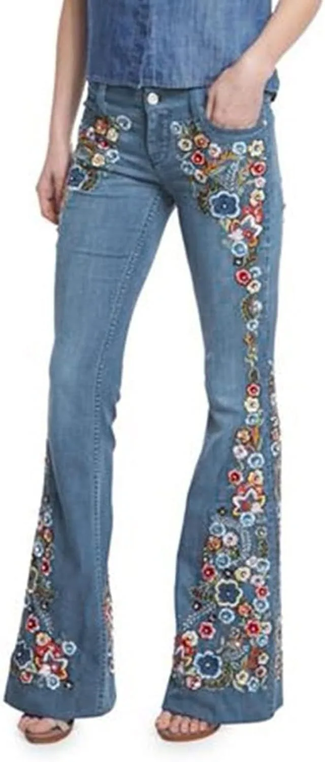Вышитые расклешенные джинсы women flare jeans vintage plus size y2k stretch Cdiecer
Вышитые расклешенные джинсы women flare jeans vintage plus size y2k stretch Cdiecer