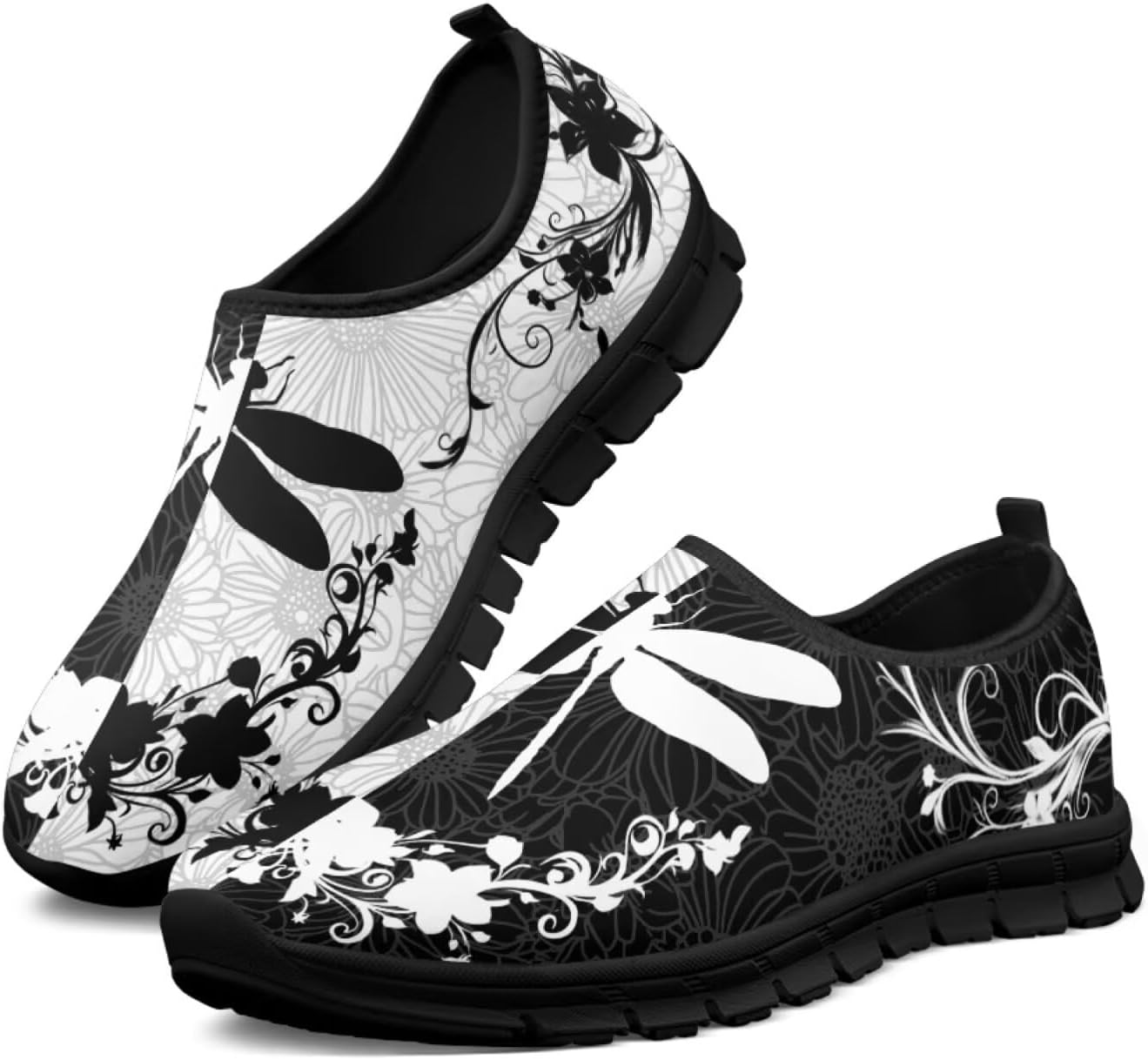 Кожаные лоферы с принтом бабочки, стрекозы и пчелы, туфли и кроссовки для женщин и мужчин, подходящие для ходьбы и бега Ecaestolph, белый/черный
Кожаные лоферы с принтом бабочки, стрекозы и пчелы, туфли и кроссовки для женщин и мужчин, подходящие для ходьбы и бега Ecaestolph, белый/черный