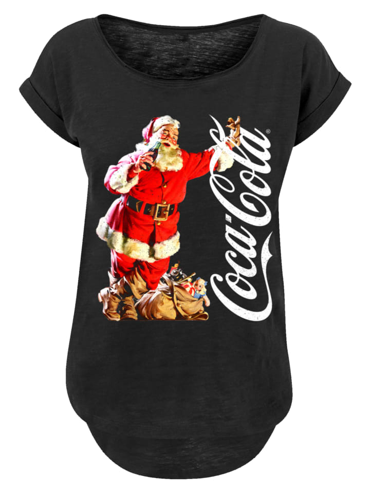 Длинная футболка Coca Cola Leaning Santa черного цвета F4NT4STIC, Черный, Длинная футболка Coca Cola Leaning Santa черного цвета F4NT4STIC
Длинная футболка Coca Cola Leaning Santa черного цвета F4NT4STIC, Черный, Длинная футболка Coca Cola Leaning Santa черного цвета F4NT4STIC