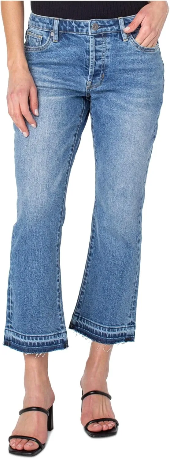 Earnest Sewn женские джинсы с карманами, высокие, укороченные
Earnest Sewn женские джинсы с карманами, высокие, укороченные