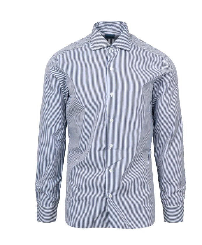 Полосатая хлопковая рубашка Barba, белый
Полосатая хлопковая рубашка Barba, белый