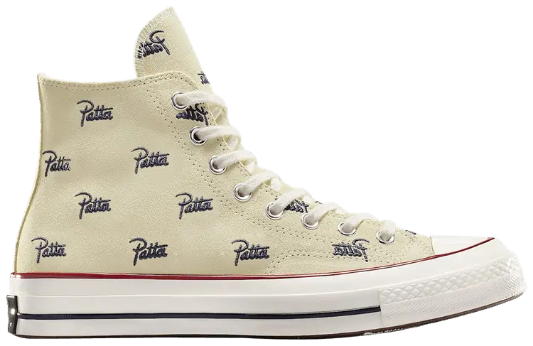 Кроссовки Patta x Converse Chuck 70, кремовый
Кроссовки Patta x Converse Chuck 70, кремовый