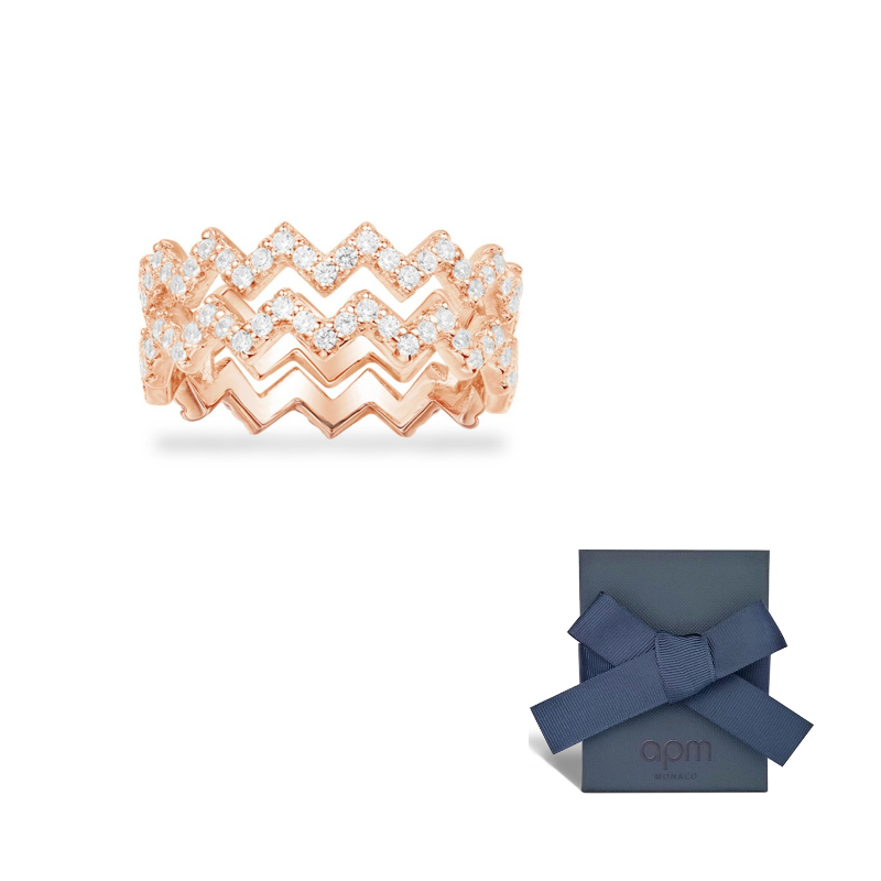 Apm Monaco Кольцо из стерлингового серебра 925 пробы Unisex
Apm Monaco Кольцо из стерлингового серебра 925 пробы Unisex