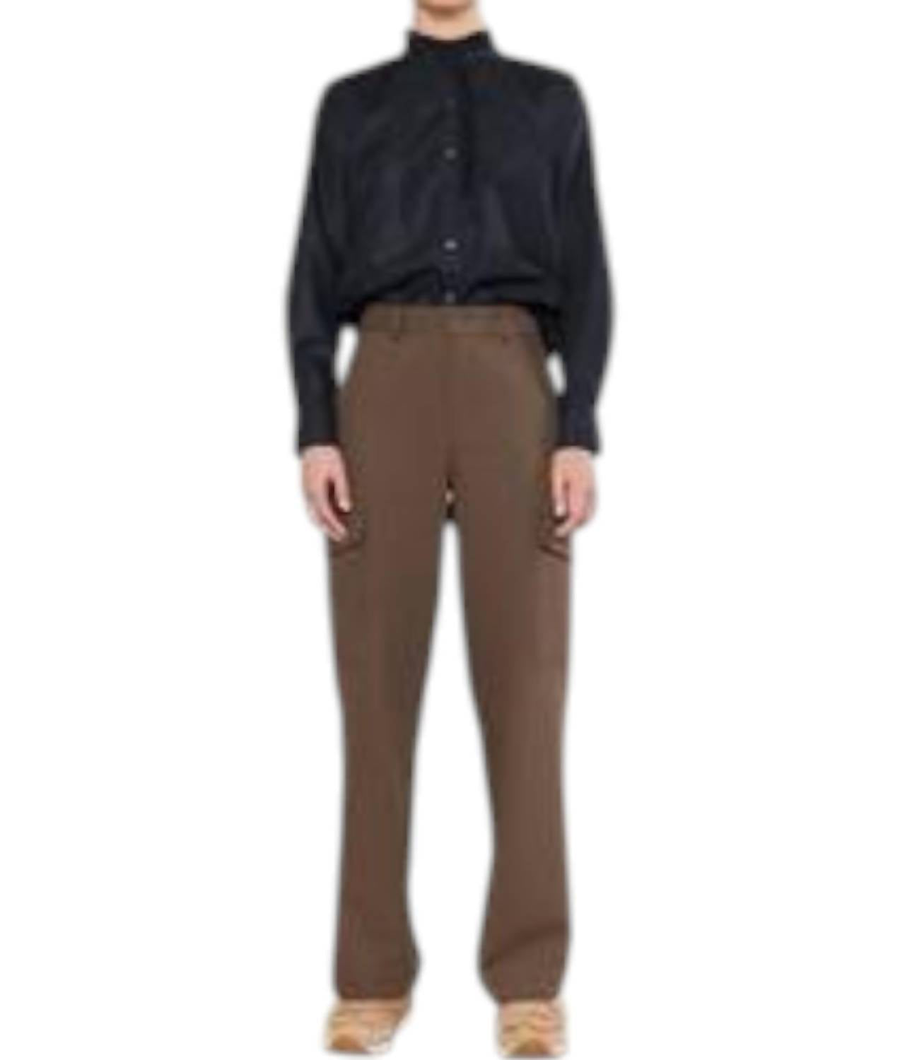 Брюки карго с пуговицами в коричневом цвете Current air
Брюки карго с пуговицами в коричневом цвете Current air