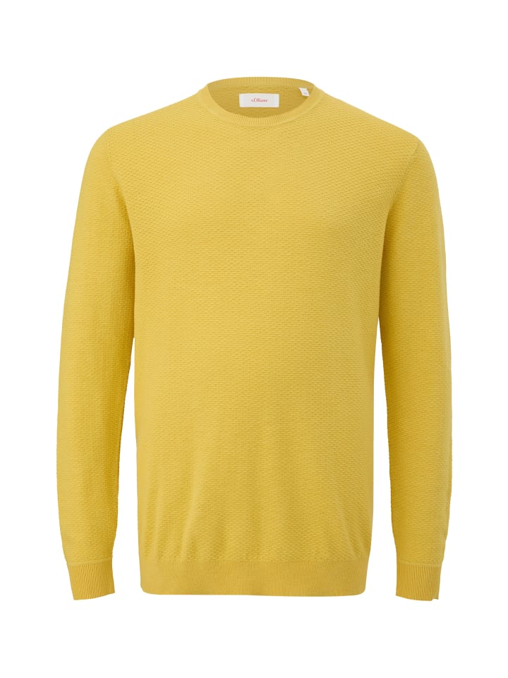 s.Oliver Вязаный свитер 1541_желтый
s.Oliver Вязаный свитер 1541_желтый