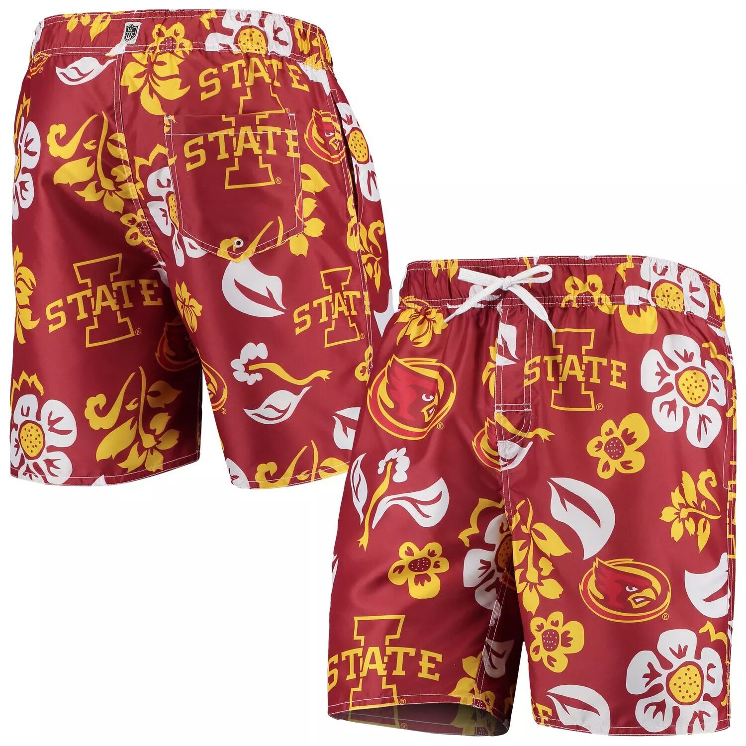 Мужские плавки для волейбола Wes & Willy Cardinal Iowa State Cyclones с цветочным принтом
Мужские плавки для волейбола Wes & Willy Cardinal Iowa State Cyclones с цветочным принтом