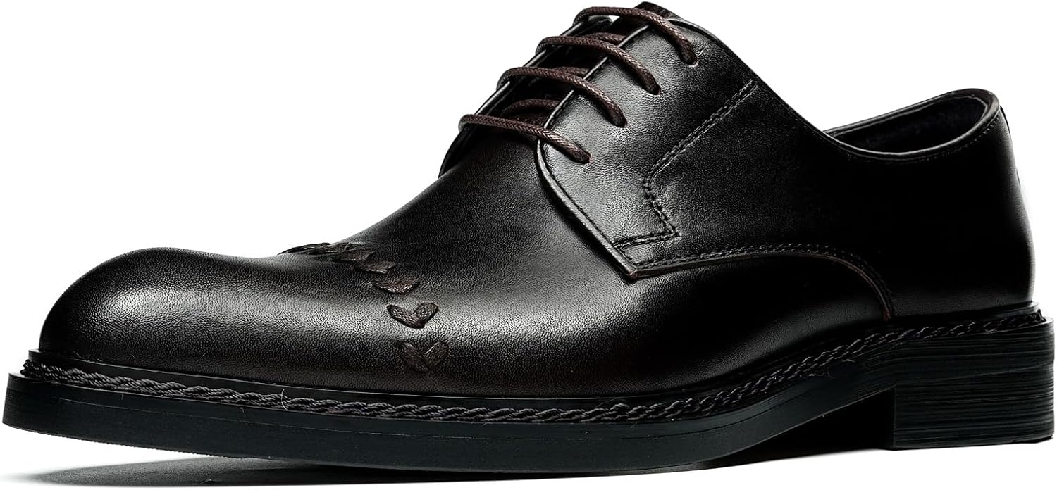 Мужские классические деловые туфли дерби для мужчин с закрытым носком, гладкая кожа, качественное исполнение, формальные, для свадеб, офиса, повседневной носки 96176 Windhana, Coffee
Мужские классические деловые туфли дерби для мужчин с закрытым носком, гладкая кожа, качественное исполнение, формальные, для свадеб, офиса, повседневной носки 96176 Windhana, Coffee