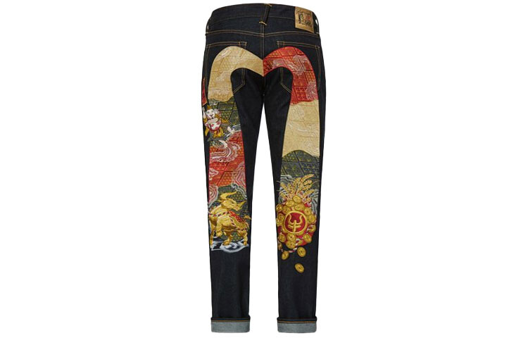 Джинсы мужские деним синие Evisu, синий
Джинсы мужские деним синие Evisu, синий