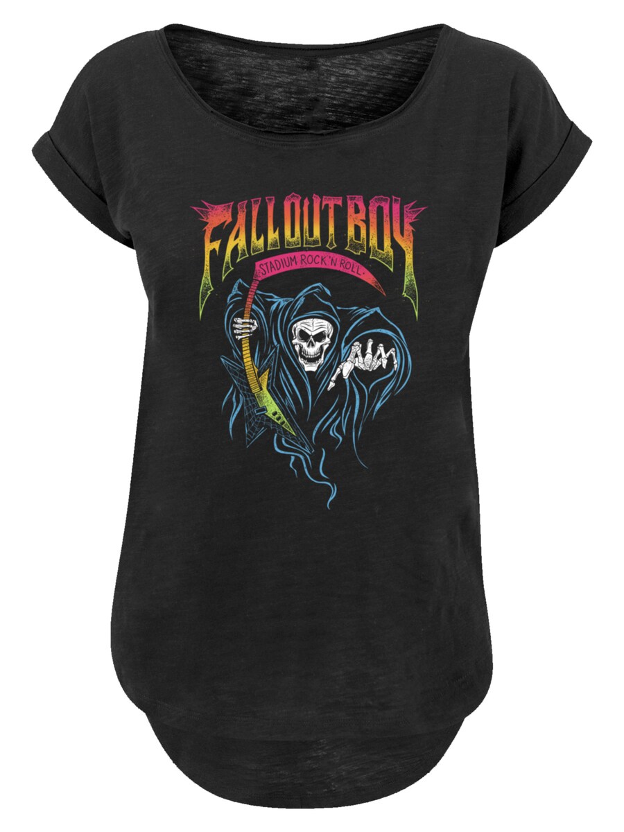 Рубашка F4NT4STIC Fall Out Boy Rock And Roll Reaper, черный 
Рубашка F4NT4STIC Fall Out Boy Rock And Roll Reaper, черный