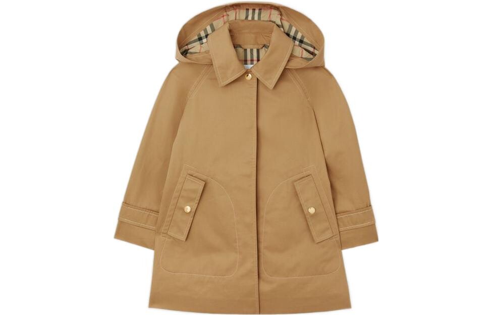 Детский тренч Burberry, цвет Archive Beige
Детский тренч Burberry, цвет Archive Beige