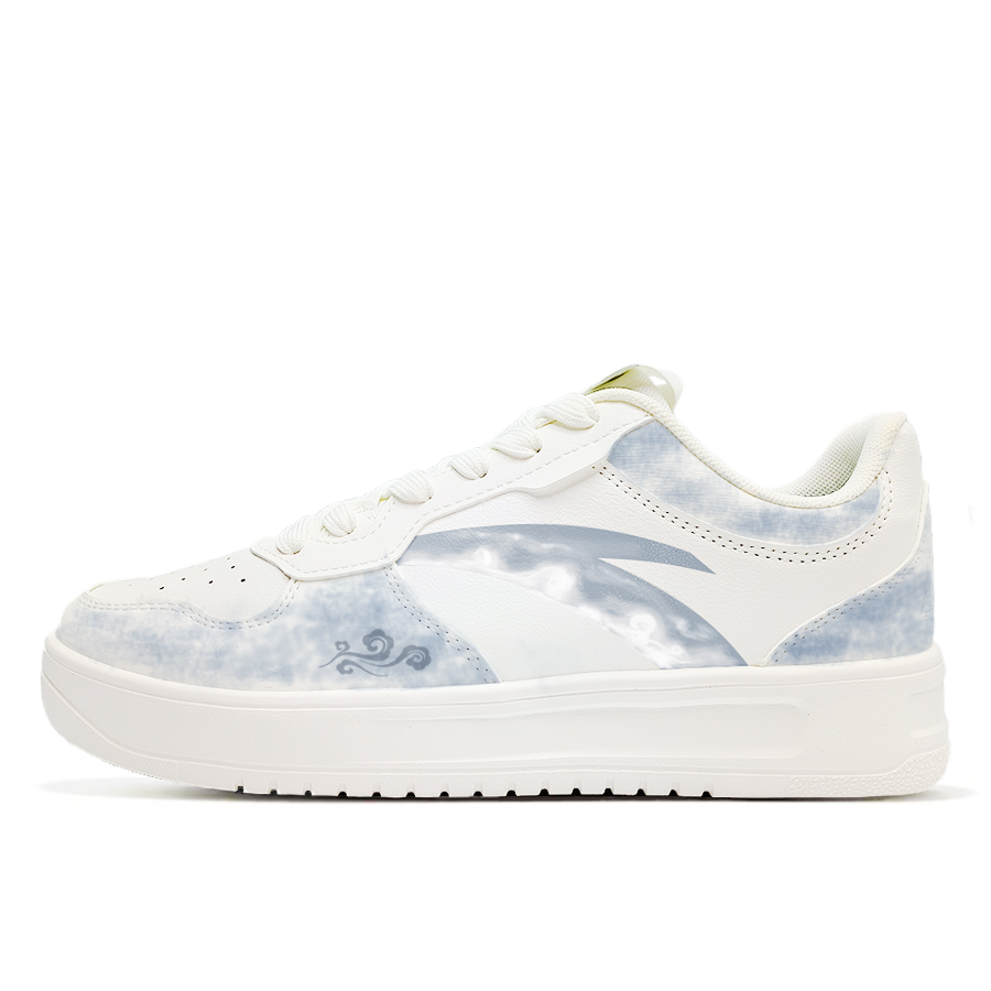 ANTA Белые и голубые мужские скейтерские кеды Cloud Shadow Blue Sky с противоскользящей подошвой, амортизацией и устойчивостью к истиранию, цвет White Blue
ANTA Белые и голубые мужские скейтерские кеды Cloud Shadow Blue Sky с противоскользящей подошвой, амортизацией и устойчивостью к истиранию, цвет White Blue