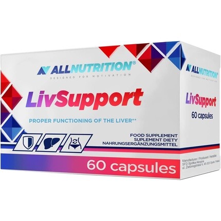 Ливсуппорт 60 капсул, Allnutrition
Ливсуппорт 60 капсул, Allnutrition