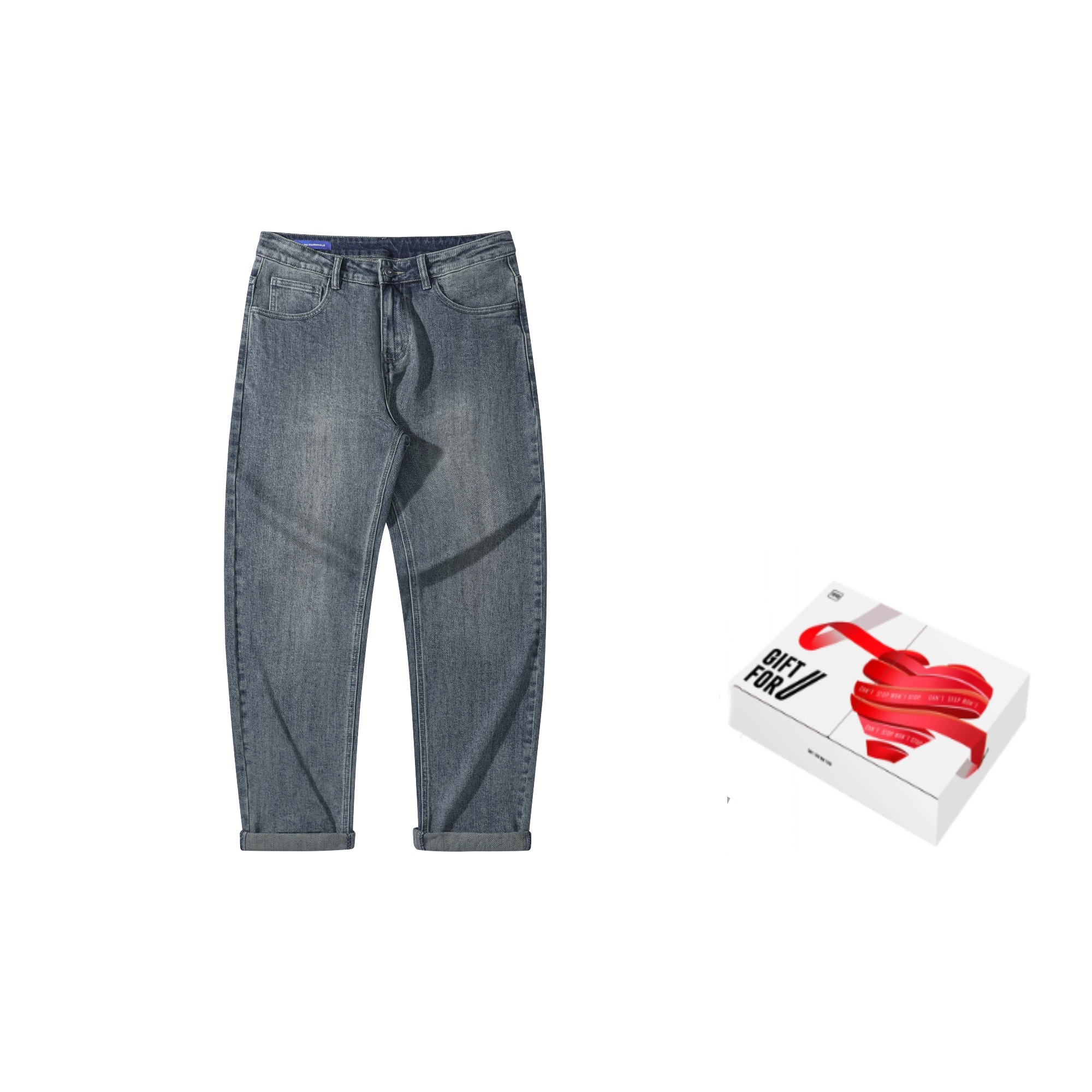 FAIRWHALE Джинсы Unisex Moderate Tapered
FAIRWHALE Джинсы Unisex Moderate Tapered