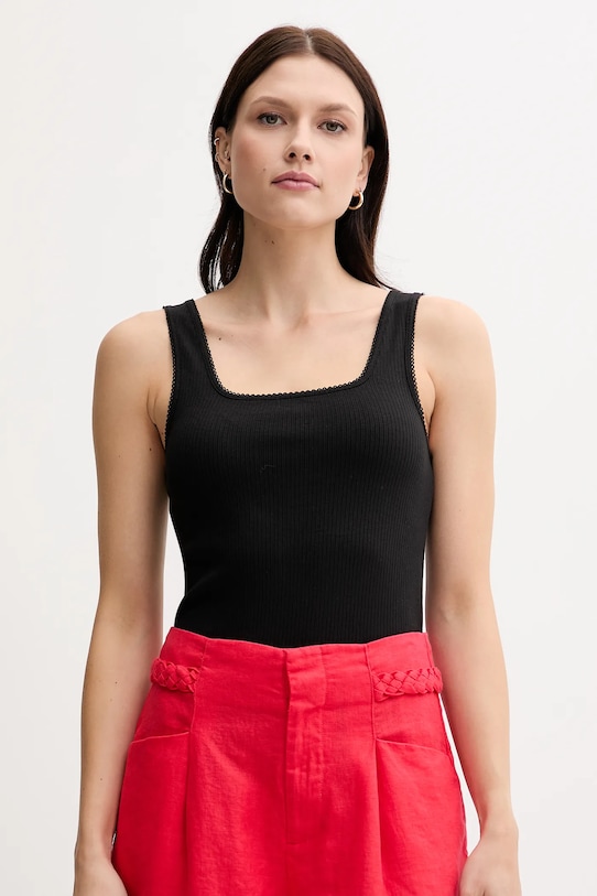 Топ Tommy Hilfiger, черный
Топ Tommy Hilfiger, черный