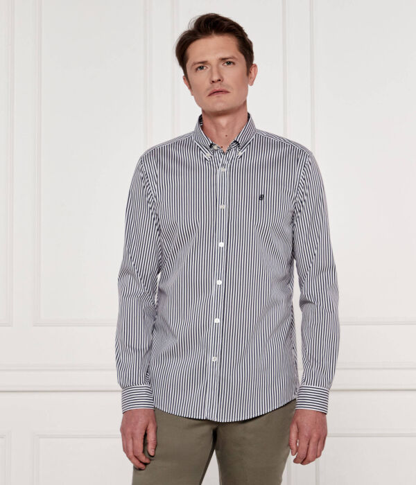 Рубашка h-roan-bd-e-c1-253 Slim fit Boss, черный 
Рубашка h-roan-bd-e-c1-253 Slim fit Boss, черный