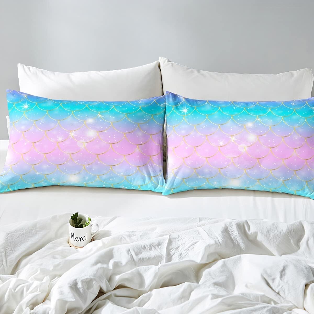 Комплект простыней «Русалка» для девочек королевского размера Erosebridal, Pattern 129
Комплект простыней «Русалка» для девочек королевского размера Erosebridal, Pattern 129