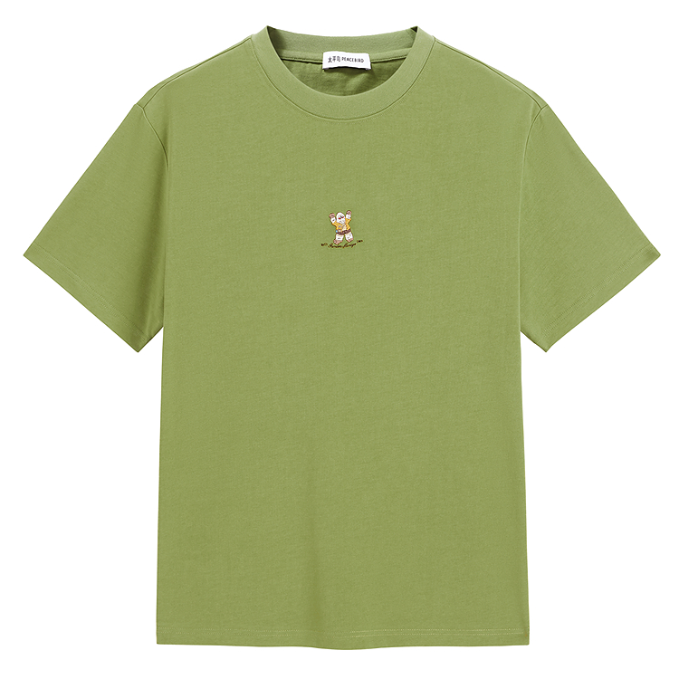 Футболка мужская Crew Neck PEACEBIRD MEN, зеленый
Футболка мужская Crew Neck PEACEBIRD MEN, зеленый