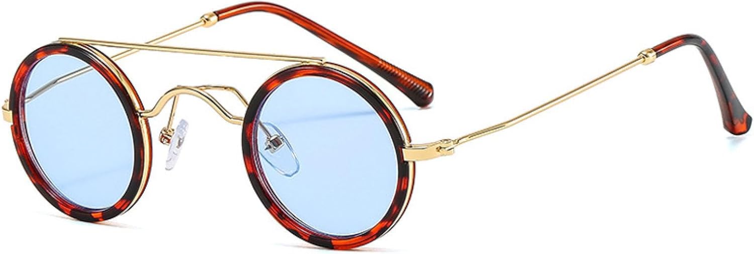 Солнцезащитные очки с защитой от УФ-излучения UV400 для женщин и мужчин | Маленькие круглые металлические очки с двойной перемычкой, яркие цвета | для занятий спортом на открытом воздухе DSVIGF, 07
Солнцезащитные очки с защитой от УФ-излучения UV400 для женщин и мужчин | Маленькие круглые металлические очки с двойной перемычкой, яркие цвета | для занятий спортом на открытом воздухе DSVIGF, 07