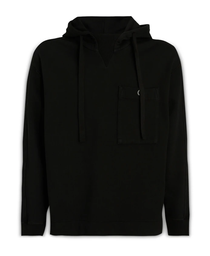 Толстовка с длинными рукавами и завязками Ten C, черный
Толстовка с длинными рукавами и завязками Ten C, черный