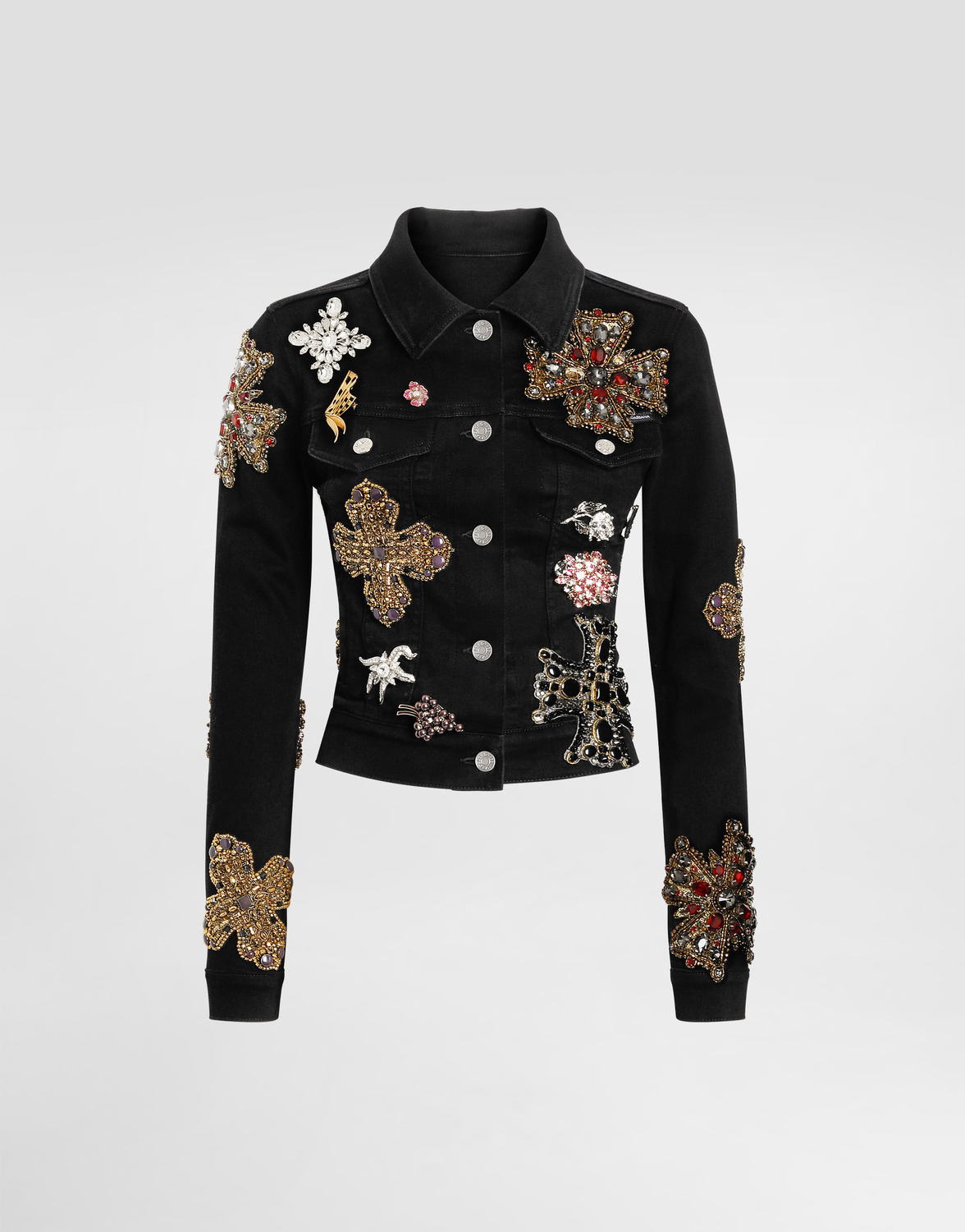 Джинсовая куртка Dolce & Gabbana, мультиколор
Джинсовая куртка Dolce & Gabbana, мультиколор