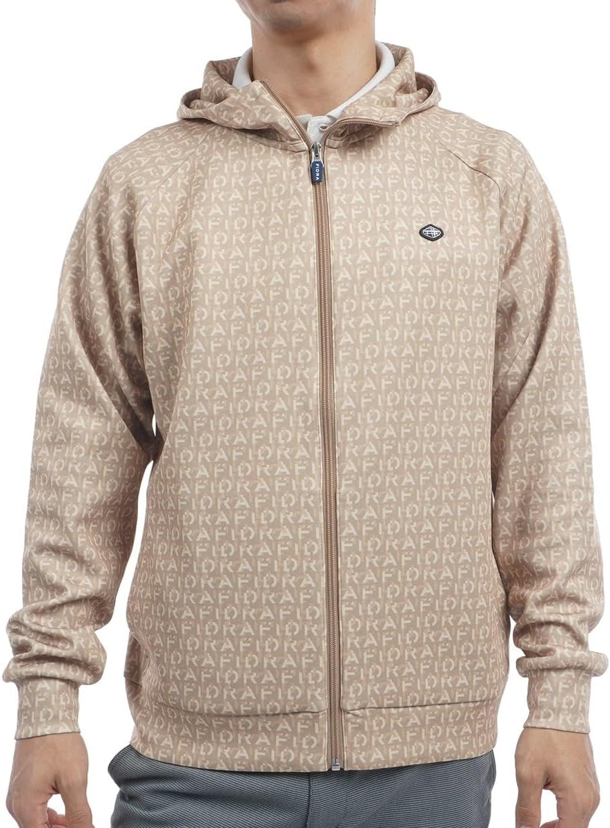 Мужское хужи для гольфа Fidra, худи FD Allover, бежевый
Мужское хужи для гольфа Fidra, худи FD Allover, бежевый
