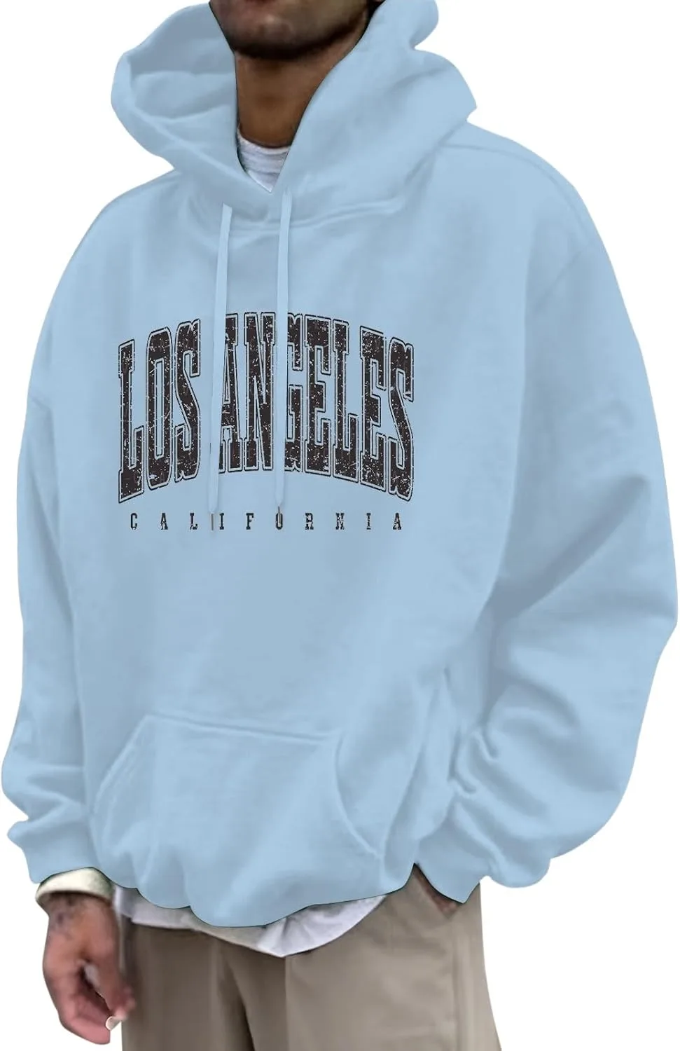 Мужской худи Los Angeles College Casual Backwoods с длинными рукавами и принтом
Мужской худи Los Angeles College Casual Backwoods с длинными рукавами и принтом
