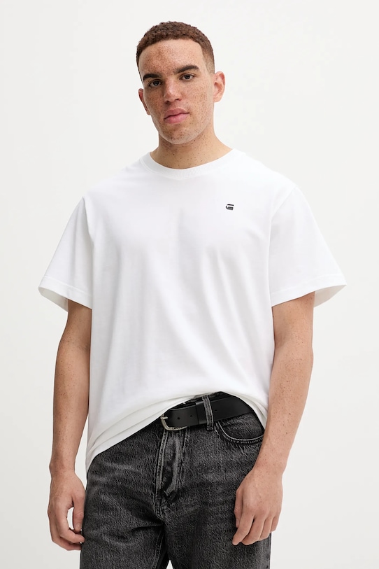 Хлопковая футболка G-Star, белый
Хлопковая футболка G-Star, белый