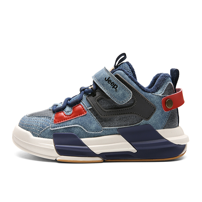 Низкие детские скейтерские кроссовки джинсово-синие Kids' Jeep
Низкие детские скейтерские кроссовки джинсово-синие Kids' Jeep