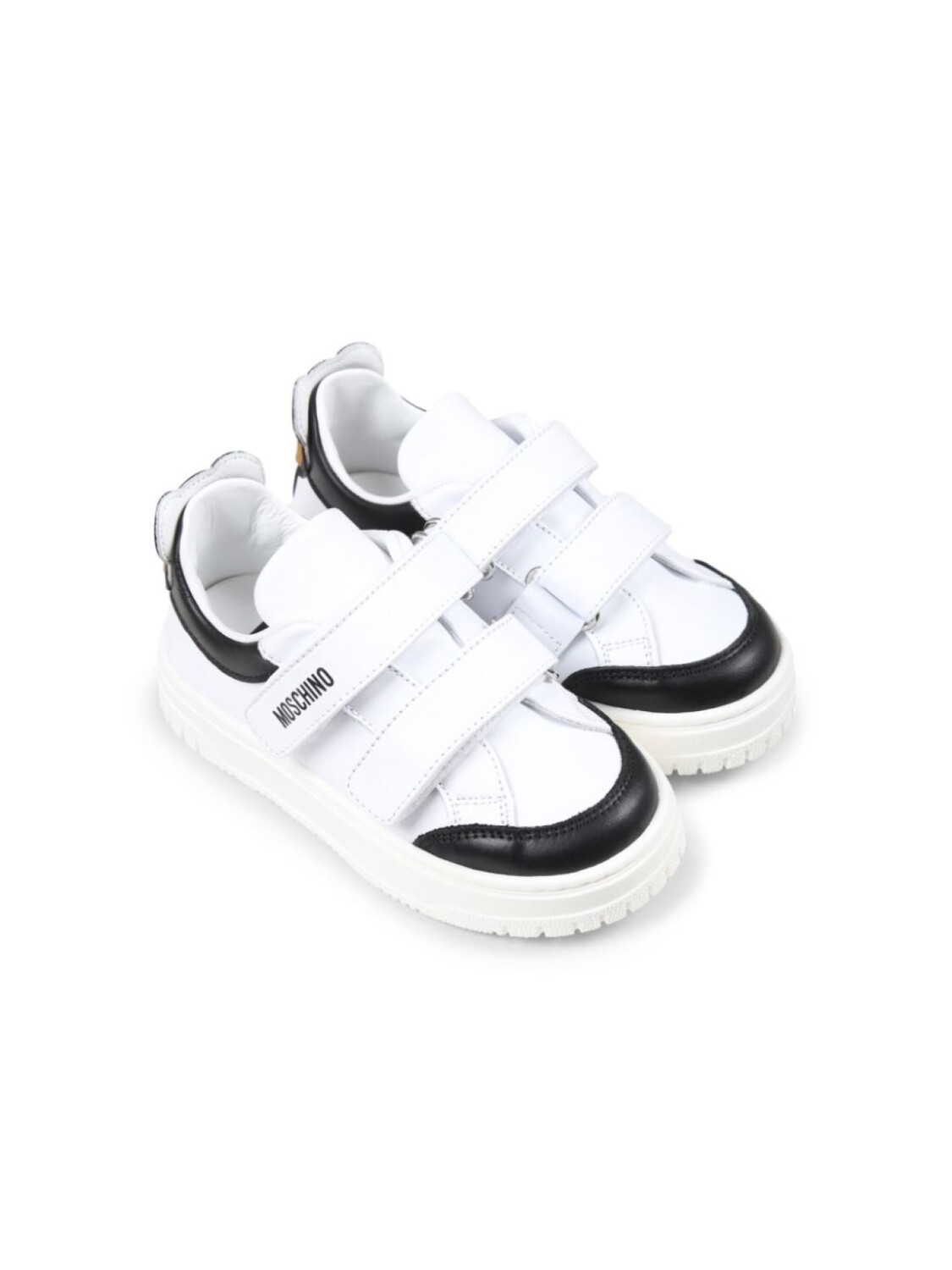 Кожаные кроссовки Moschino Kids, белый
Кожаные кроссовки Moschino Kids, белый