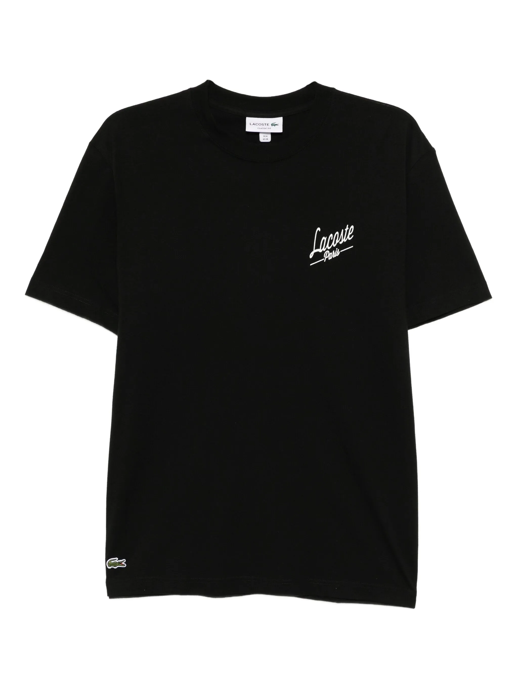 Футболка с логотипом Lacoste, черный
Футболка с логотипом Lacoste, черный