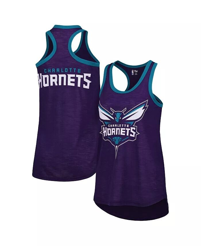 Женская фиолетовая майка Charlotte Hornets Showdown с круглым вырезом и открытой спиной G-Iii 4Her By Carl Banks
Женская фиолетовая майка Charlotte Hornets Showdown с круглым вырезом и открытой спиной G-Iii 4Her By Carl Banks