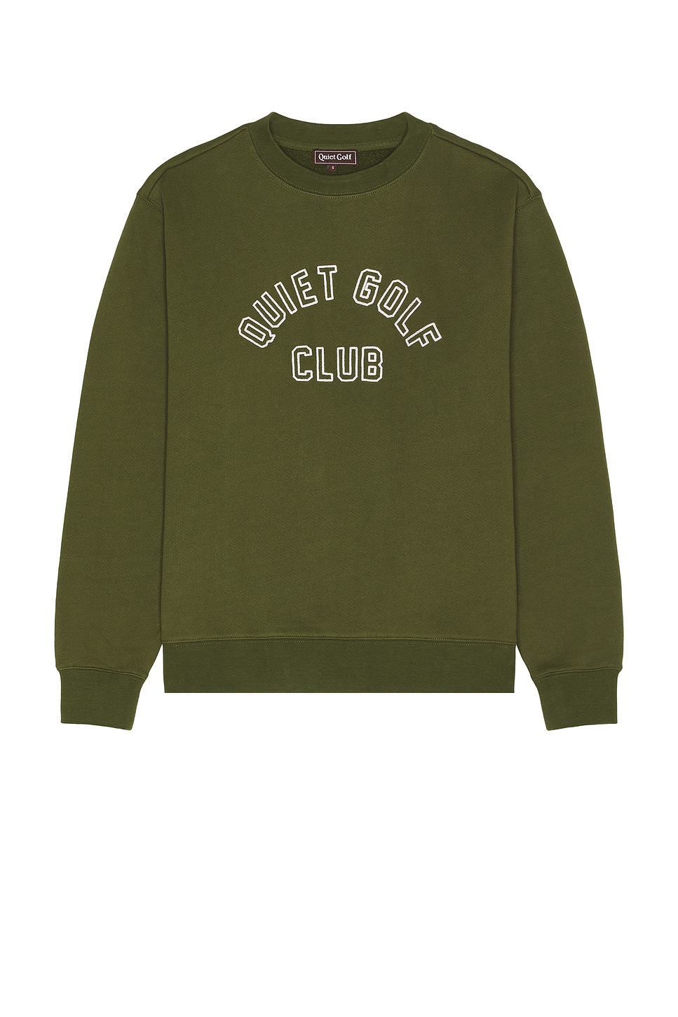 Толстовка с круглым вырезом Qgc Quiet Golf, olive
Толстовка с круглым вырезом Qgc Quiet Golf, olive