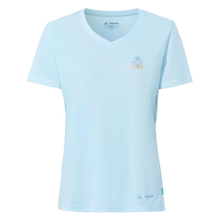 VAUDE Женская быстросохнущая футболка, препятствующая появлению запаха — Skomer Print T-Shirt III
VAUDE Женская быстросохнущая футболка, препятствующая появлению запаха — Skomer Print T-Shirt III