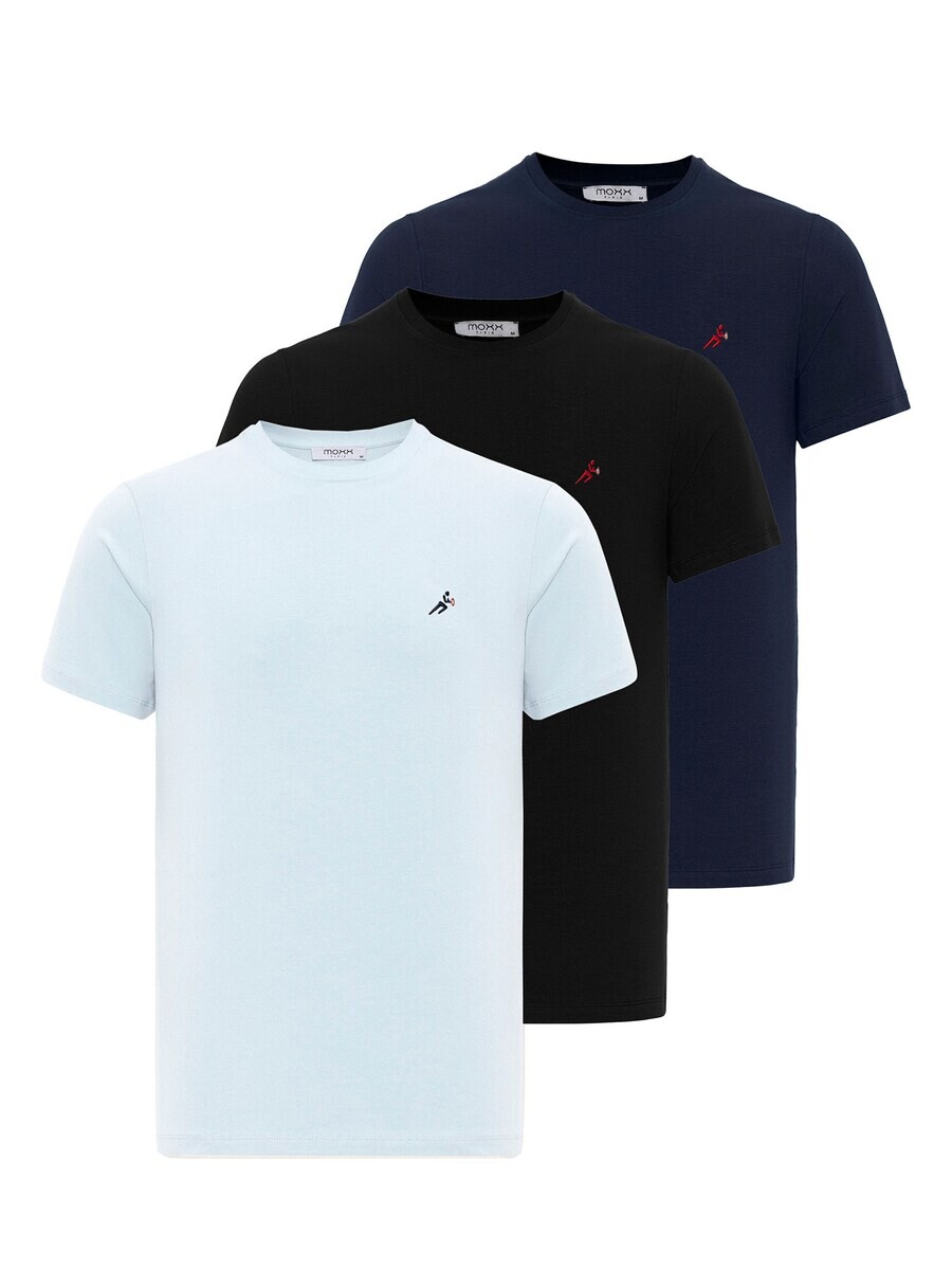 Классическая футболка Moxx Paris Shirt, цвет navy/black/white
Классическая футболка Moxx Paris Shirt, цвет navy/black/white