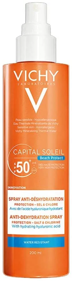 Vichy Capital Soleil Spray Spf50+ 200 мл Солнцезащита для лица и тела 
Vichy Capital Soleil Spray Spf50+ 200 мл Солнцезащита для лица и тела