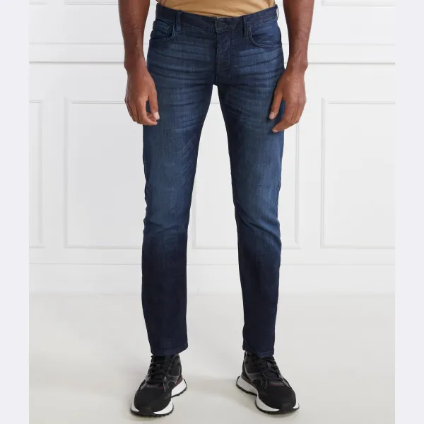 Джинсы узкого кроя j75 Emporio Armani, синий
Джинсы узкого кроя j75 Emporio Armani, синий
