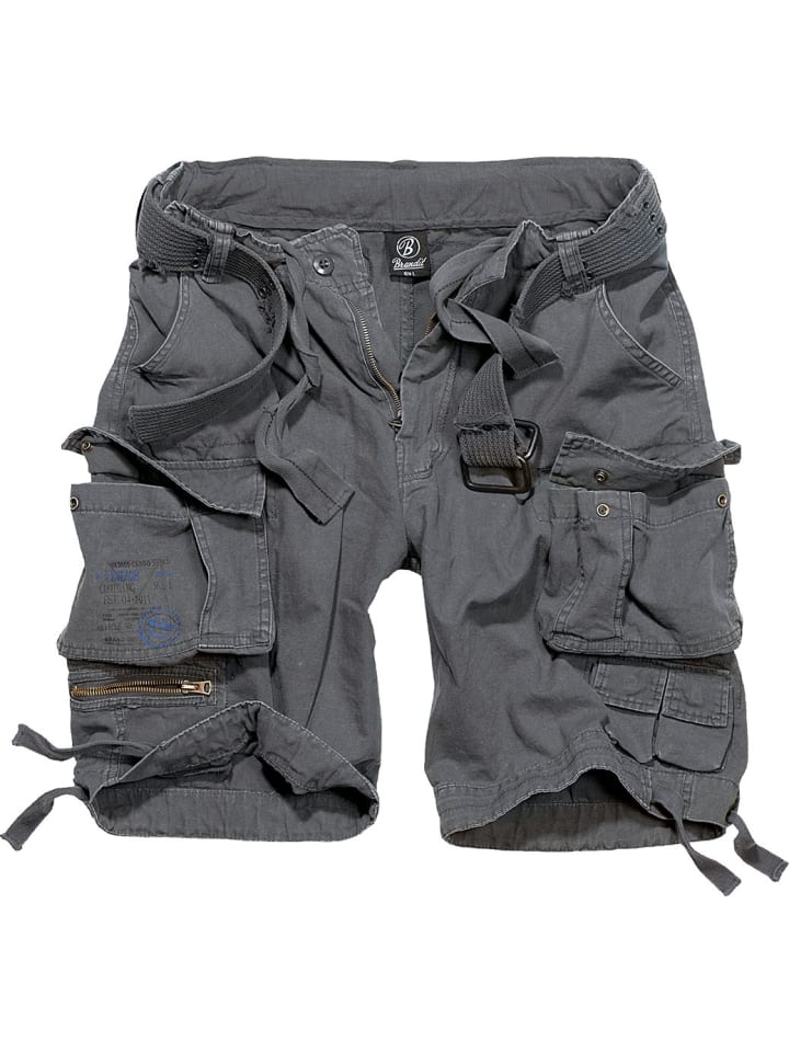 Короткие шорты Savage Vintage серого цвета Brandit
Короткие шорты Savage Vintage серого цвета Brandit