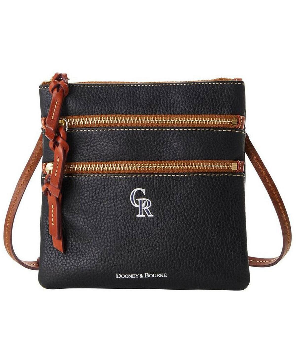 Женская сумка через плечо Colorado Rockies Pebble с тройной молнией Dooney & Bourke, черный
Женская сумка через плечо Colorado Rockies Pebble с тройной молнией Dooney & Bourke, черный