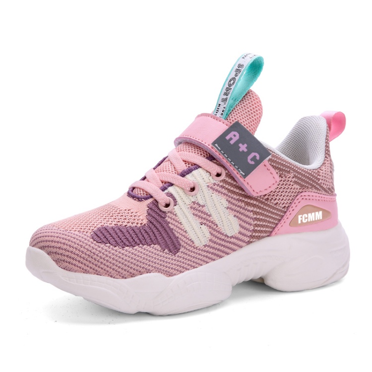 Нескользящие и дышащие низкие повседневные кроссовки для детей FCMM, розовый
Нескользящие и дышащие низкие повседневные кроссовки для детей FCMM, розовый